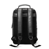 Рюкзак, сумка для путешествий, вместительный и большой ноутбук, ранец, из натуральной кожи, бизнес-версия