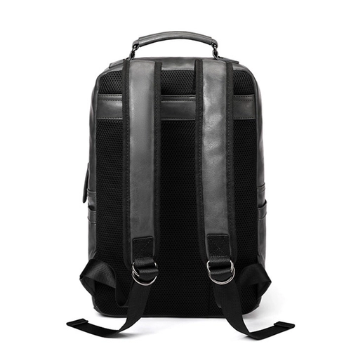 Рюкзак, сумка для путешествий, вместительный и большой ноутбук, ранец, из натуральной кожи, бизнес-версия