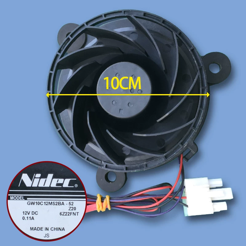 Подходит для холодильника Haier охлаждающий вентилятор GW10C12MS2BA-52 12VDC 0.11A 3‑ный замороженный вентилятор