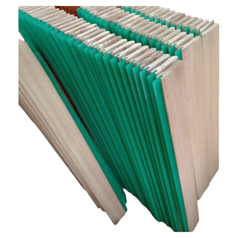 Imported High-Quality Pegasus Red Scraper Blade for Screen Printing Machine, Oil-Based Wooden Handle Flat Scraper Green 75 Degrees