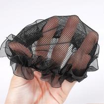 High-end net womens hair Latin dance hair net set childrens hair ball hair artifact hair ring invisible headband decoration