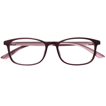 Purple women can match comfortable round face without makeup glasses frame