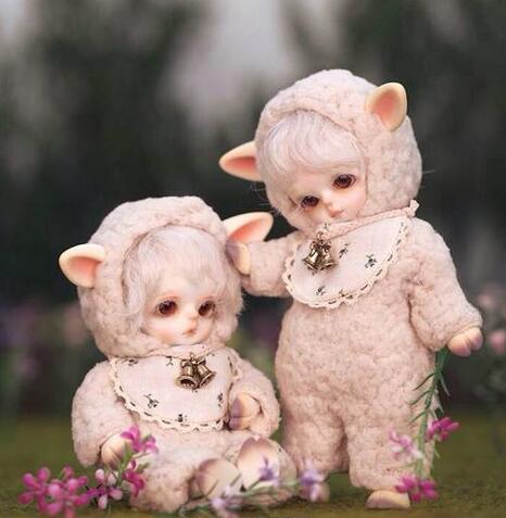 with doll bjd