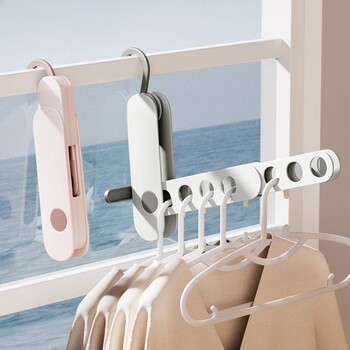 Travel Clothes Drying Rack Portable Foldable Hanger Multifunctional Travel Drying Hanger Hotel Clothes Drying Rack