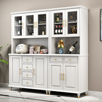 Solid wood sideboard restaurant against the wall integrated high cabinet modern minimalist living room wine cabinet cabinet locker combination home