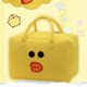 Cartoon bag travel bag storage handbag large capacity children's duffle bag trolley bag luggage felt bag lightweight