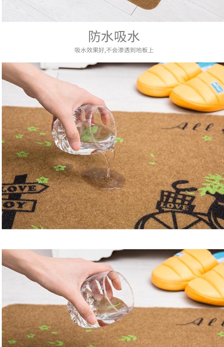 Cửa ra vào mat cửa mat lối vào hội trường lối vào mat sàn phòng ngủ phòng tắm thấm mat nhà bếp thảm tấm lót sàn nhà tắm