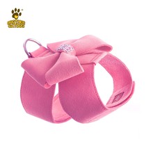 2022 Pet Dogs Traction Rope Spring Summer Style Fashion Butterfly Knots Dog Chest Braces Kitty Supplies Clothes Large
