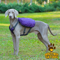 Pet Out Chest Harness Large Capacity Pooch Backpack Large Dog Outdoor Waterproof Double Side Diagonal Satchel Bag