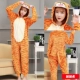 Nhung Bắc Cực phim hoạt hình một mảnh đồ ngủ nữ khủng long mèo động vật flannel san hô nhung dễ thương dịch vụ nhà mùa đông bộ bông ấp áp mùa đông nam nữ