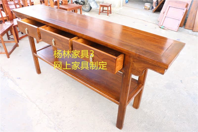 Old Elm Shentai / Tủ gỗ nguyên khối / Bài viết / Nội thất cổ điển Ming và Qing / Nội thất Yang Lin - Bàn / Bàn bàn trà gỗ tự nhiên