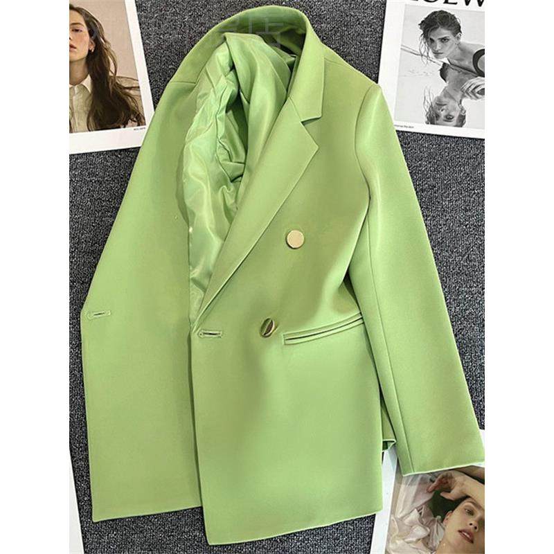 Women in suits and jackets Slim-fitting white jackets High-end temperament Popular suits