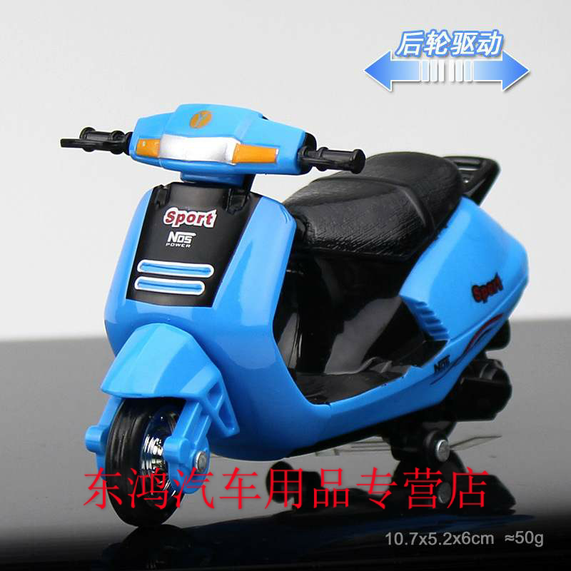 Motorcycle model Cake ornaments Alloy Ducati locomotive Creative decoration women's motorcycle model toy car