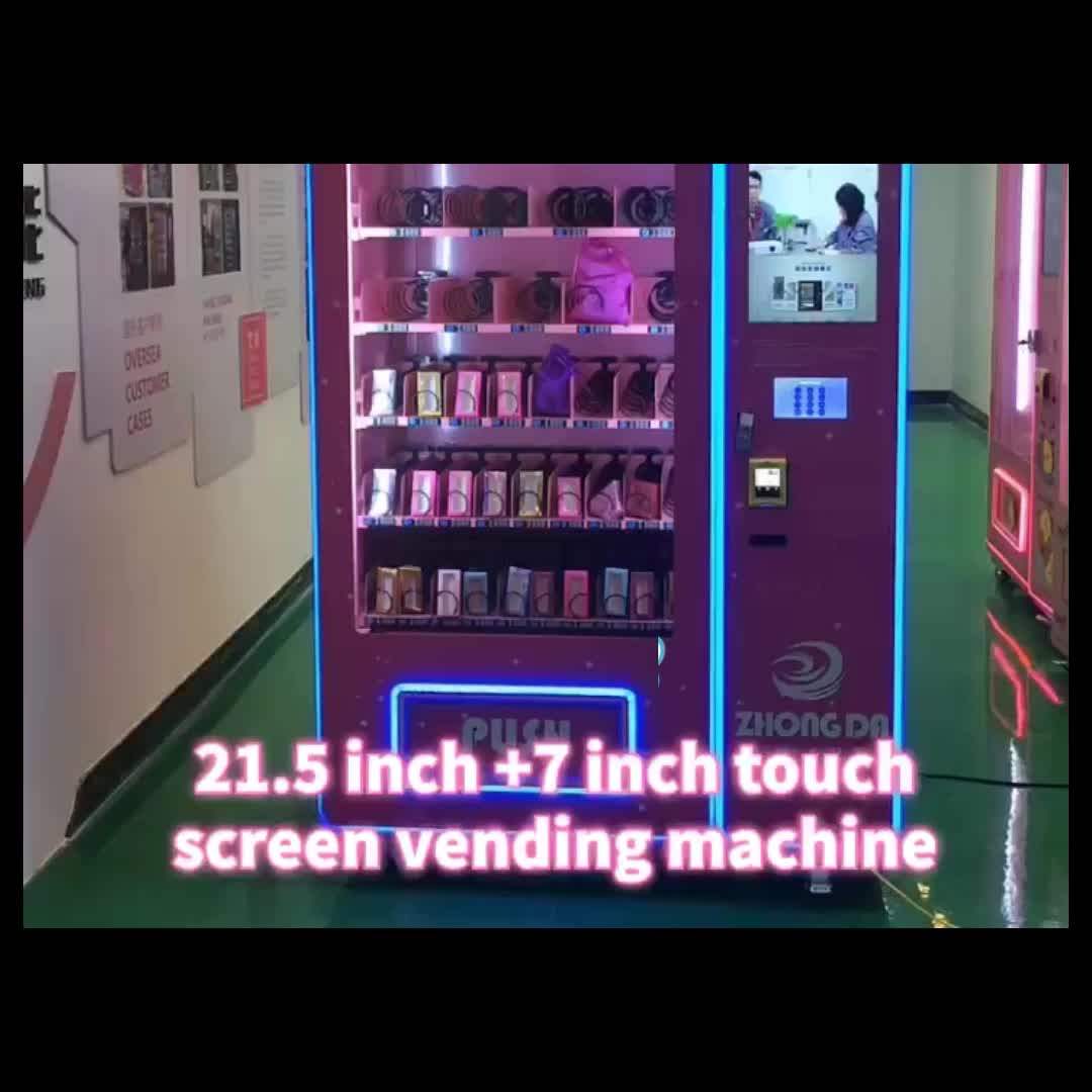 Popular Vendor Machine Touch Screen Hair Eyelash Cosmetics Vending ...