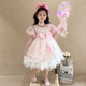 Elsa Princess Dress Girls Lolita 2025 New Summer Children's Little Girl Birthday Dress Elsa Dress