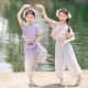 Minority Exotic Dai Clothing Girls Chinese Style Han Dynasty Tang Suit Kidsren's Dance Performance Clothing Set