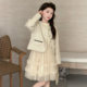 Girls' Little Chanel Style Outfit Spring and Autumn 2026 New Fashionable Children's Dress Girl's Mesh Cake Princess Dress