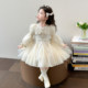 Girls' Princess Dress 2026 Spring and Autumn New Style Children's Elegant Fishtail Dress Fashionable Little Girl Spring Dress