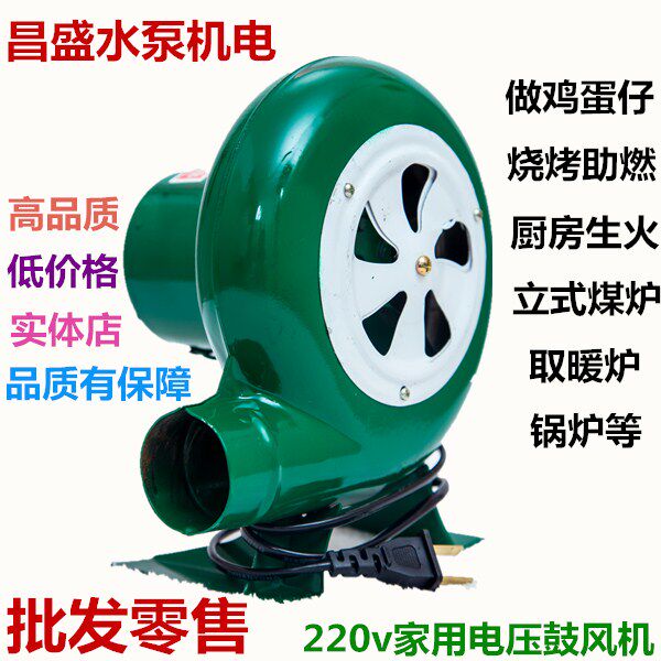 Small blower 220v Home Electric blower kitchen Egg Zai Barbecue Combustion Stove Blower-Taobao