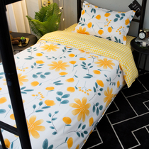 ins wind field garden college student dormitory single bed single bed single dorm room three sets of flowers girls quilt cover bed 3 four pieces of cover
