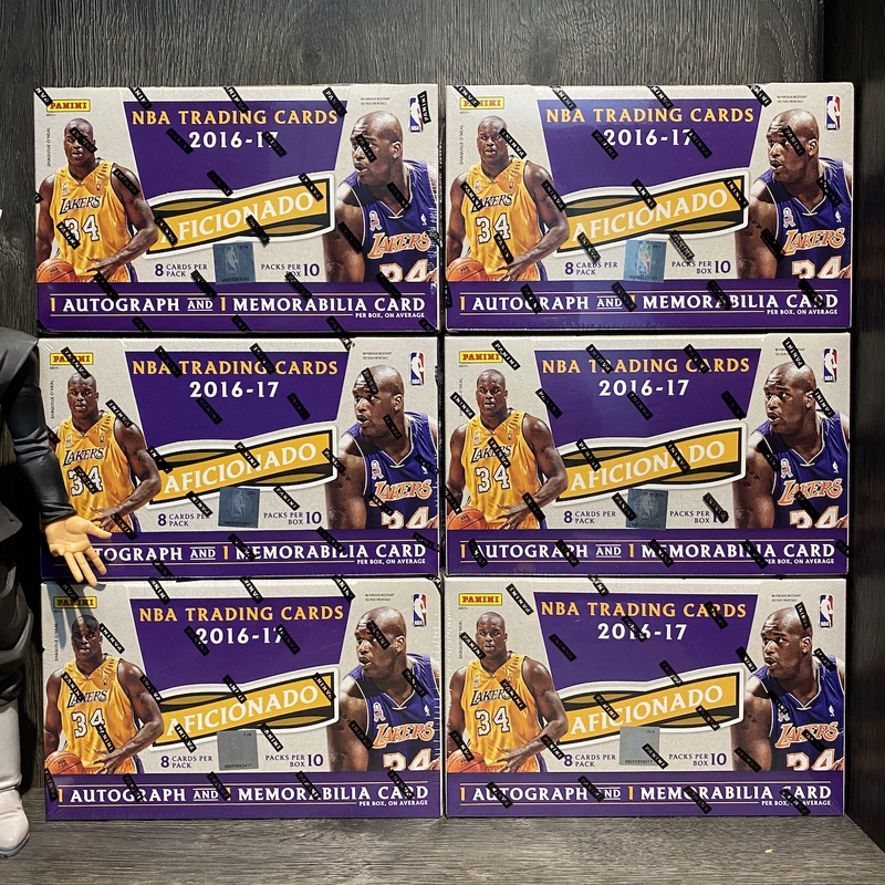 16-17 Panini Basketball Nba Star Card Blind Box Aficionado Hobby