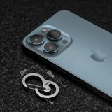 Универсальный дорожный золотой металлический брелок из нержавеющей стали