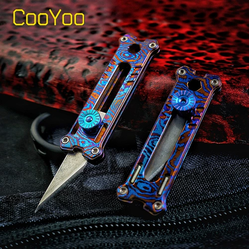 CooYoo Крутые друзья M2 Титан Дамаск Лаурус Мики EDC Tool EDC Tool