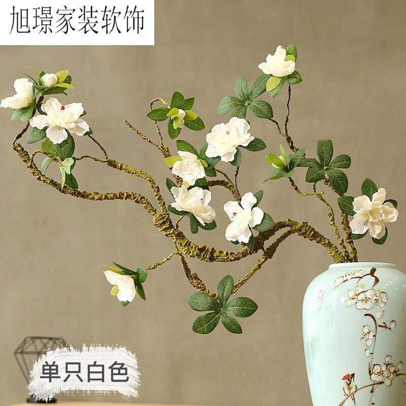 Living room floor vase fake flower pendulum piece table flower emulated flower Juanjuan flower emulated fake fancy silk tree branch styling home