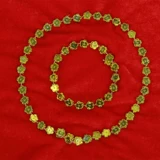 Двухместный танцевальный носовой платок с двое детей восьмиугольники.