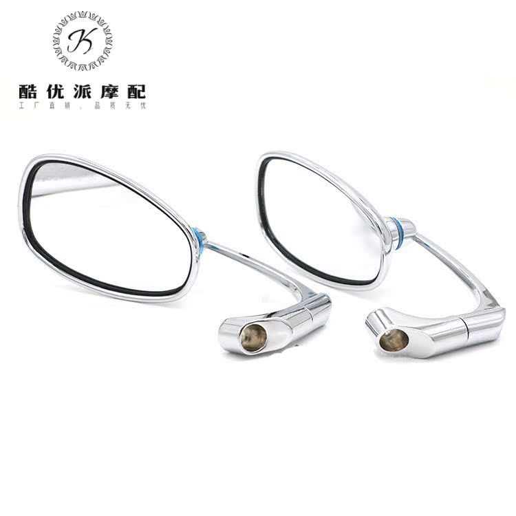 Phụ kiện xe máy gương retro gương gương CG125GN125 Ranger King General - Xe máy lại gương gương xe máy thời trang airblade