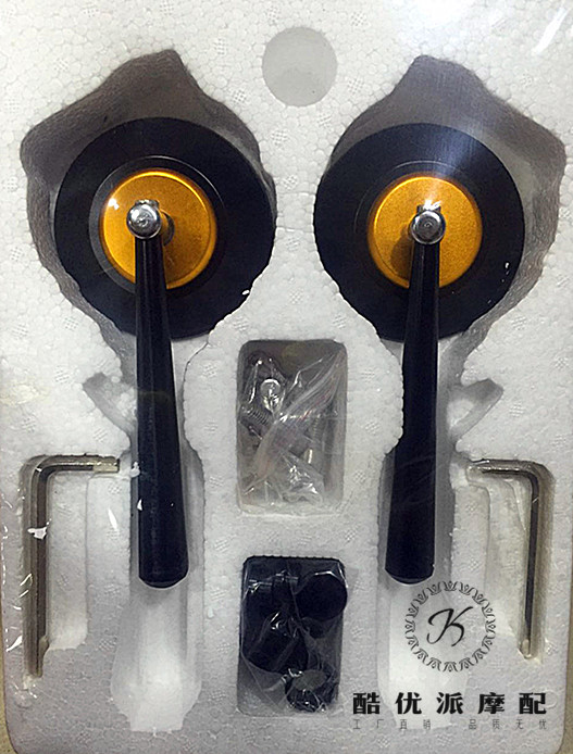 Xe máy sửa đổi xe điện Gương chiếu hậu CNC Xe thể thao Yamaha RIZOMA Gương hợp kim nhôm gương ngược gương chiếu hậu xe máy airblade