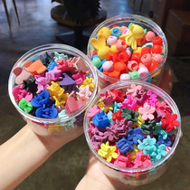Hyun-ya with the same childrens hairpin small grab clip Korean girl color hair card flower clip baby baby headdress woman