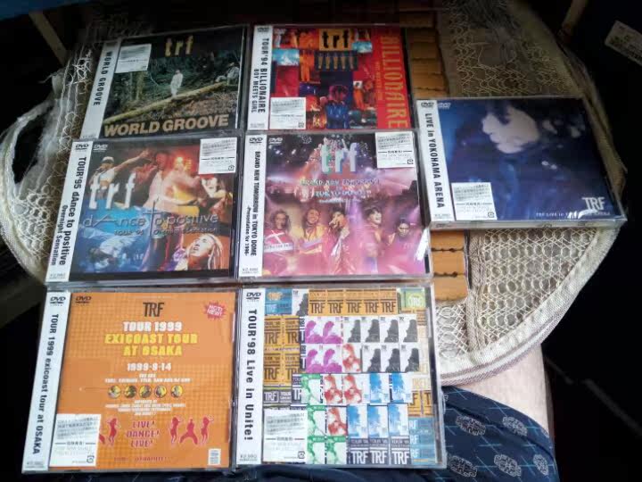 TRF DVD of seven sets for sale (Japanese version)
