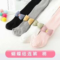 Girls leggings socks Spring and Autumn Childrens thin models to wear baby mid-thick Foreign spring and autumn pantyhose big pp socks