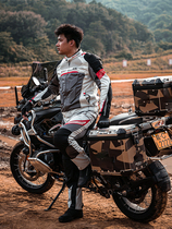 motoboboy riding suit motorcycle pull suit summer mesh breathable male riding locomotive clothing for a fall