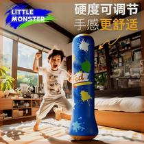 FED childrens inflatable whole body adjustment boxing column tumbler boxing sandbag training equipment family decompression vertical