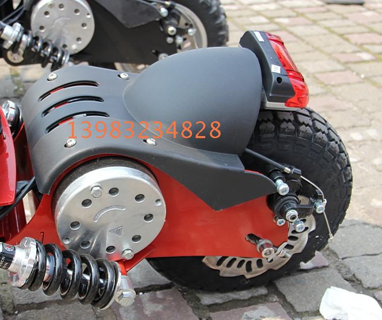 Phụ kiện xe tay ga điện EVO chính hãng mới có đèn nền khung đèn phanh cảnh báo đèn hậu lắp ráp - Trượt băng / Trượt / Thể thao mạo hiểm miếng bảo vệ đầu gối