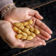 Simulated peanut sand ສີມ່ວງຊາ pet peanut ornaments handmade peanut tea toys tea set kung fu tea set accessories