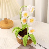 Лилия из долины цветочного горшка (материалы включают в себя обучение инструментов)