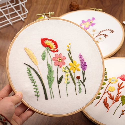 Набор материалов ручной работы для начинающих, креативная подвеска, с вышивкой, «сделай сам», креативный подарок