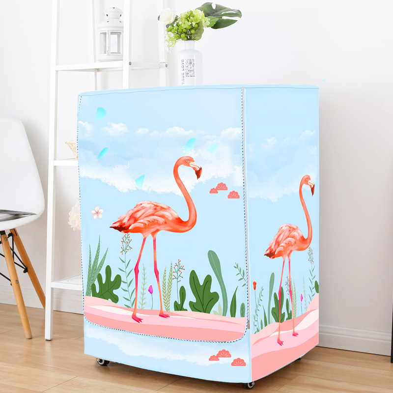 Siemens little swan Panasonic Midea Sanyo Haier washing machine dust cover Waterproof sunscreen automatic drum universal cover