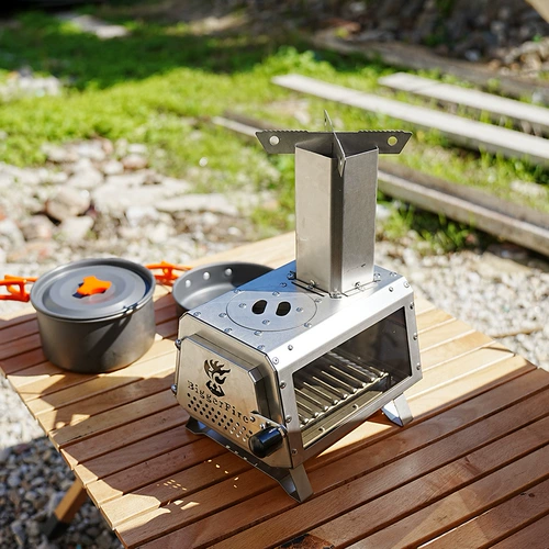 Большой матч Wire Outdoor Camping Fursace Путешествие в маленький chai Brace Portable Wild Port