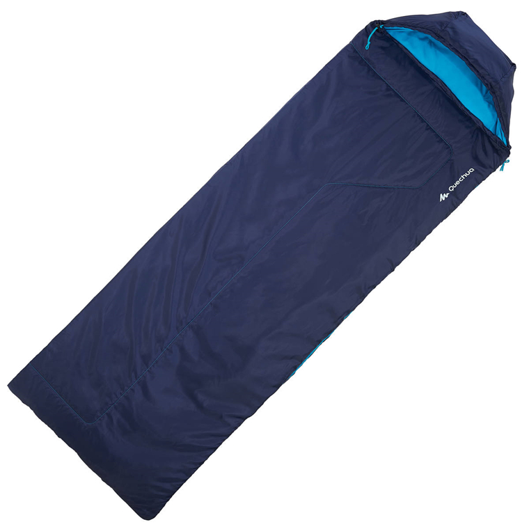 Túi ngủ cắm trại Decathlon FORCLAZ 10 ° có thể được ghép đôi túi ngủ túi ngủ madfox