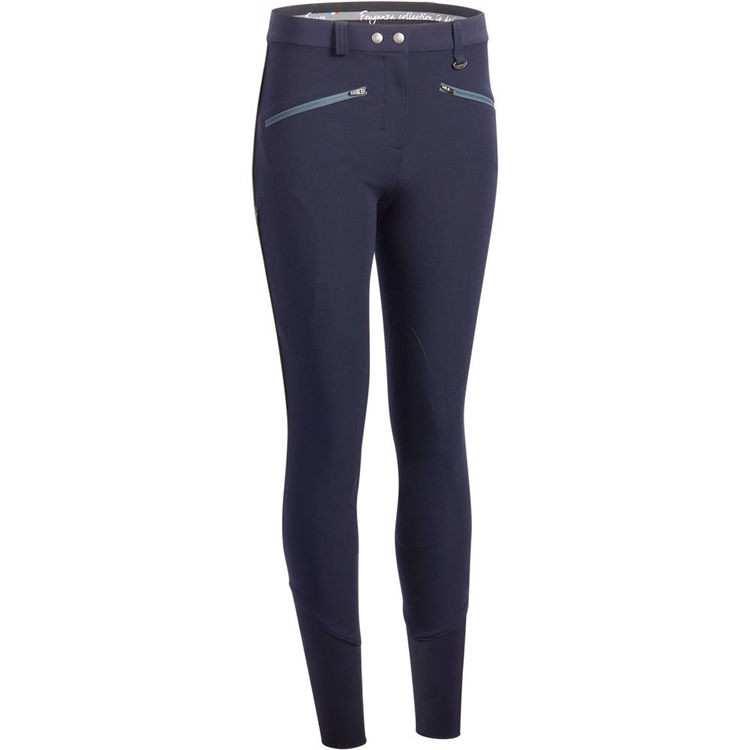 Decathlon FOUGANZA BR500 nữ ống túm quần hiệp sĩ cưỡi ngựa thể thao quần đàn hồi thở ướt mặc yên ngựa minecraft