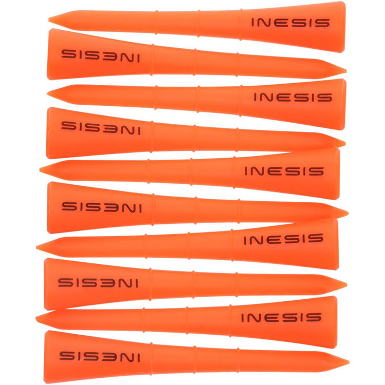 Decathlon INESIS Golf 70mm 1-Tee Hình cầu 10 Gói 	túi đựng gậy golf callaway	