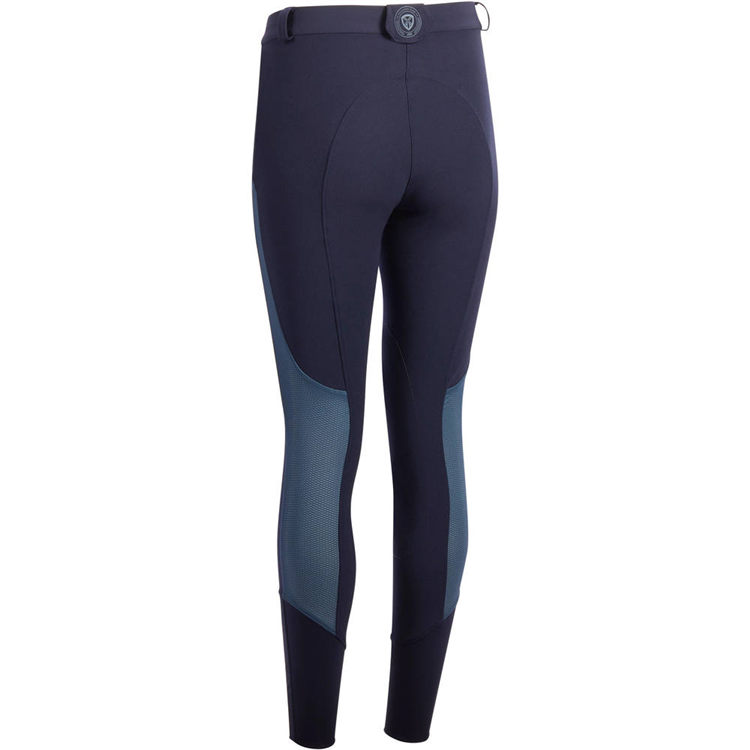 Decathlon FOUGANZA BR500 nữ ống túm quần hiệp sĩ cưỡi ngựa thể thao quần đàn hồi thở ướt mặc yên ngựa minecraft