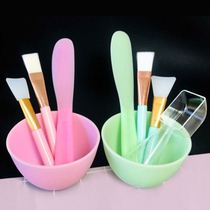 Mask Bowl Silicone Tune Bowl Facial Spa Brush Homemade Tool Set Mask Bowl Spoon Beauty Salon Special