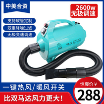 NBF pet hair dryer K9 bi-motor wind power hair dryer pet bathing large dogs