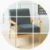 Phòng kinh doanh để đàm phán bộ phận bán đồ nội thất sofa văn phòng bền vững khu kinh tế đôi để thảo luận về ba người 13 - FnB Furniture FnB Furniture