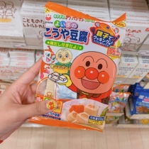 Predetermined) Japanese Takano Bread Superman baby without supplementary food childrens tofu soup 18 pieces with seasoning